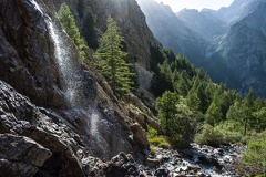 Cascade dans le Vallon des Houerts