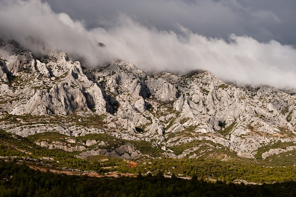 Orages autour de Sainte-Victoire