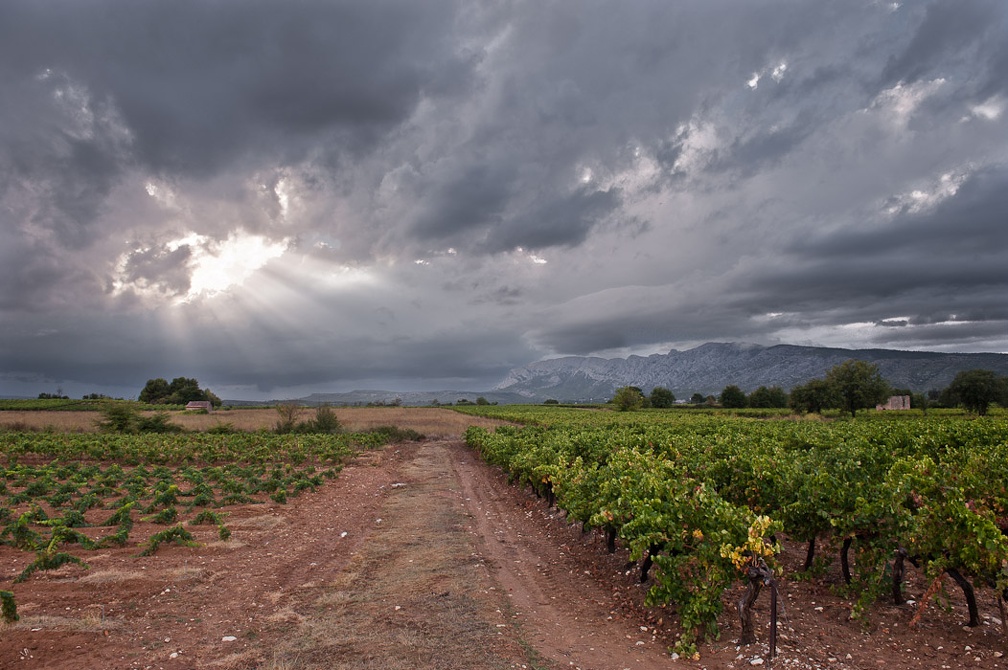 Orages autour de Sainte-Victoire