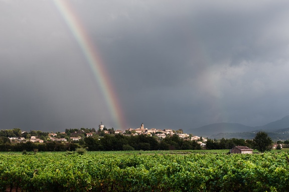 Orages autour de Sainte-Victoire