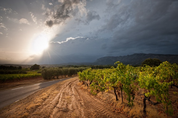 Orages autour de Sainte-Victoire