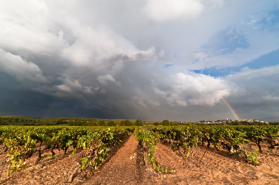 Orages autour de Sainte-Victoire