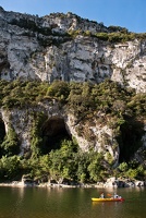 Les Gorges de l'Ardèche en canoë